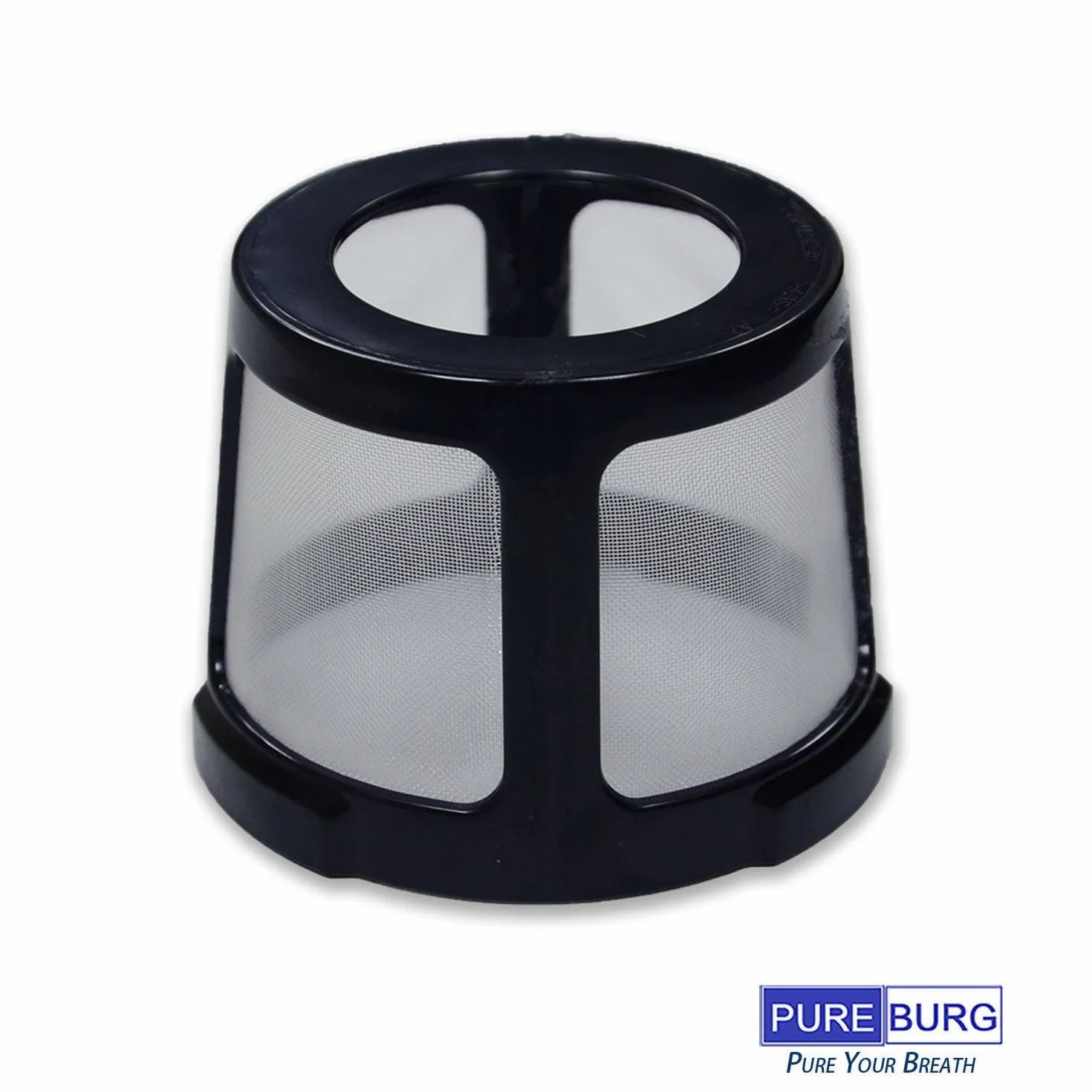 PUREBURG filtro di ricambio compatibile con Bissell 2390, 2390A, 2389, 2284W - gomma per peli di animali domestici agli ioni di litio - confezione da 3 filtri HEPA + rete