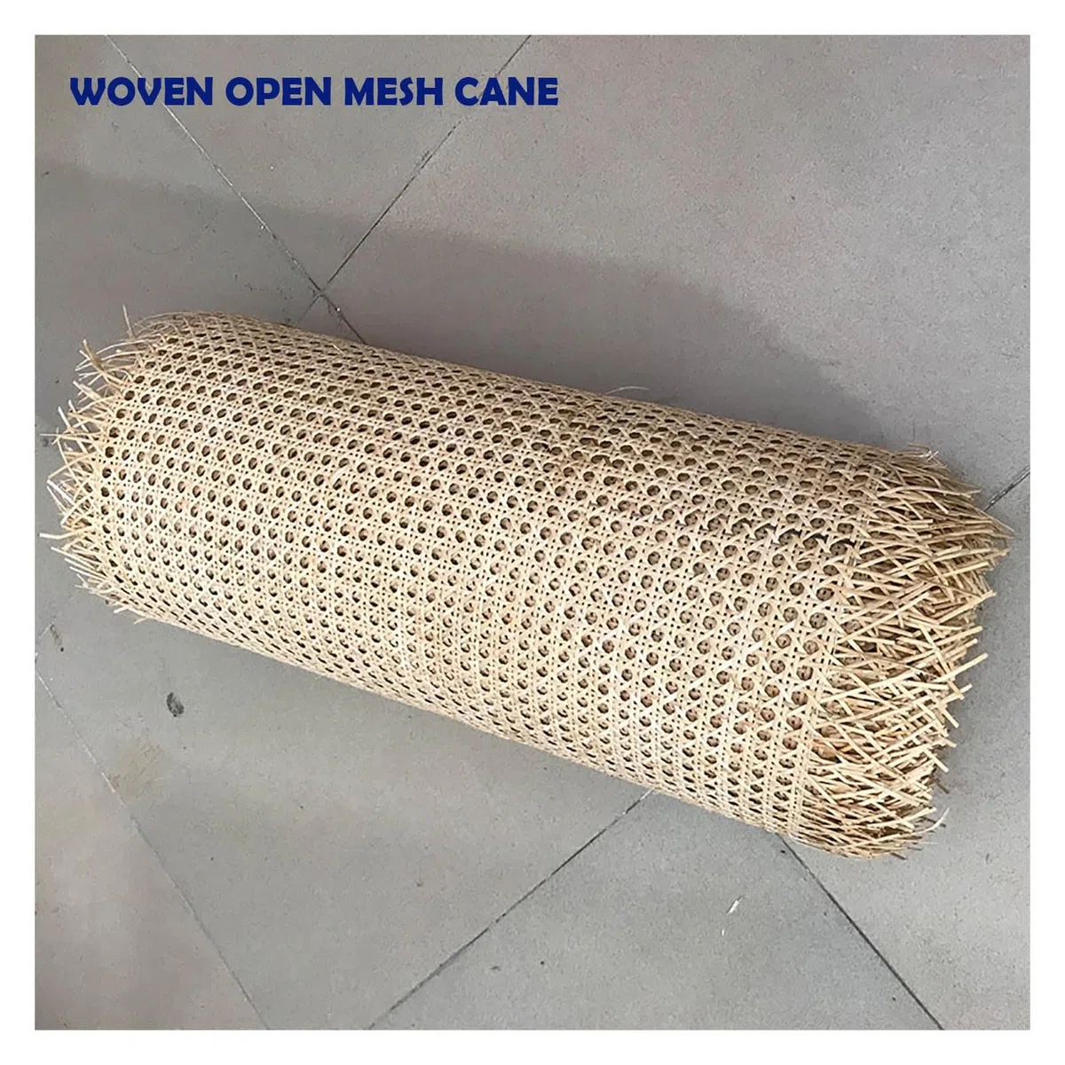 Foglio in Tessuto di Canna Naturale, Rotolo in Rattan, Mobili in Rattan, Materiale in Rattan Naturale, Decorazione Domestica, Canna Intrecciata, for Tavolo Armadio Fai da Te 45 55 60 80 Cm (Size : 45