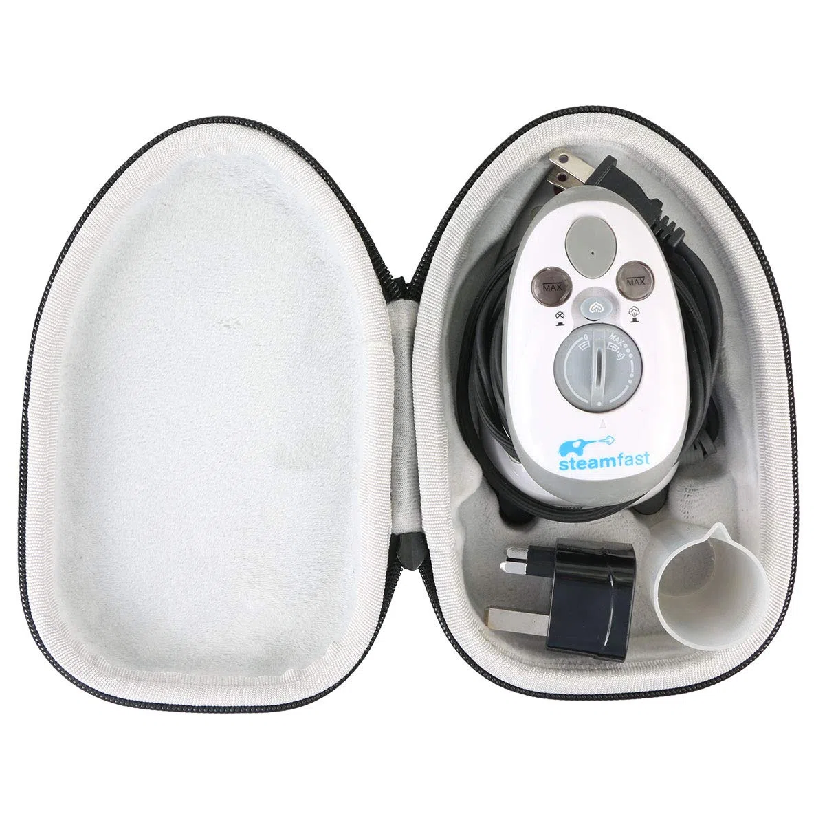 Khanka Portatile Custodia da Viaggio Borsa per Prym Mini Ferro a Vapore (Fits UK version plug)