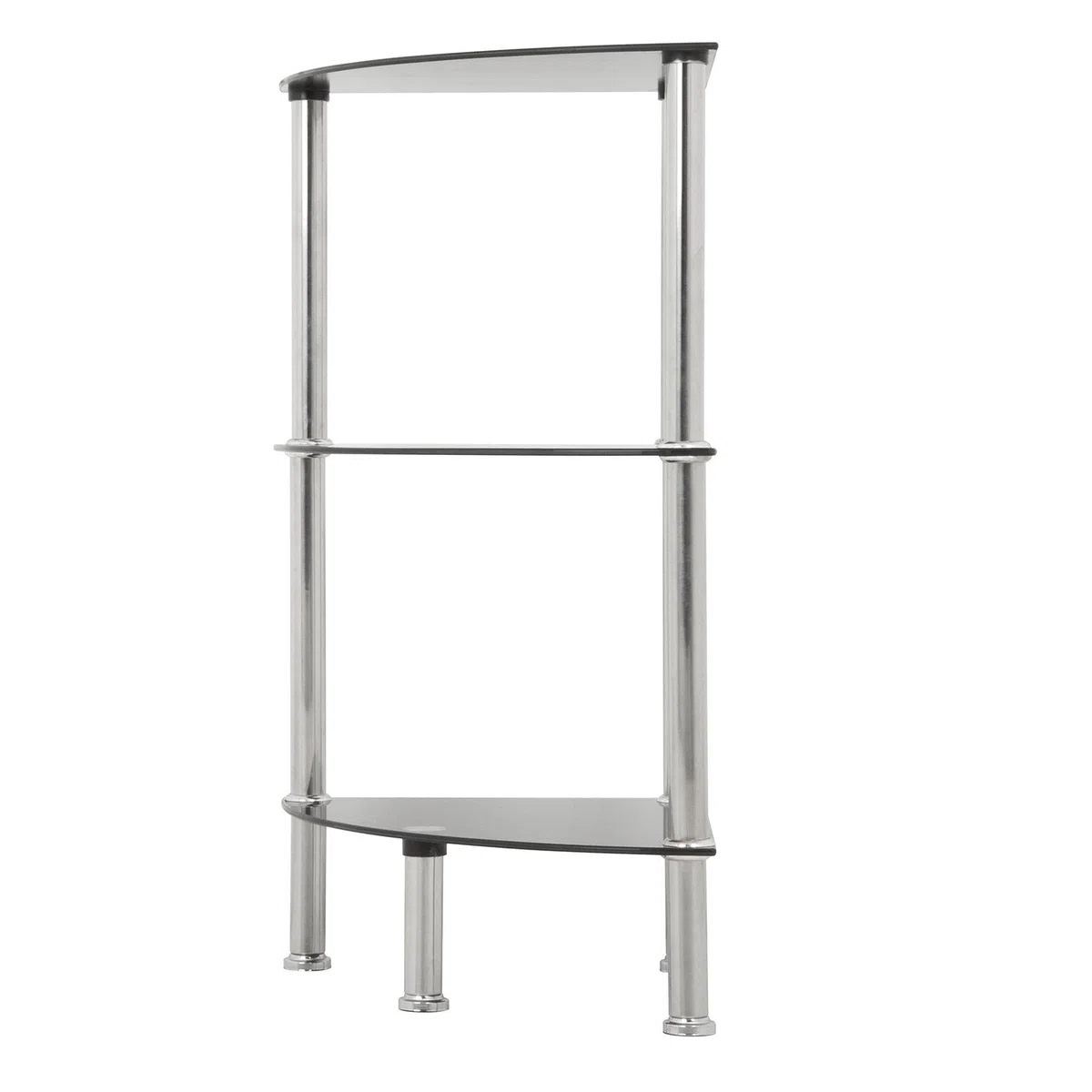 KING Moderno scaffale ad Angolo mensola Bagno Rack Storage System vetrina