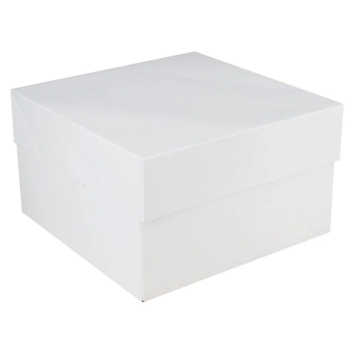 FunCakes Scatola per Torte Bianca, 35 x 35 x 15 cm, in Cartone, Bianco, 35 x 35 x 15 cm