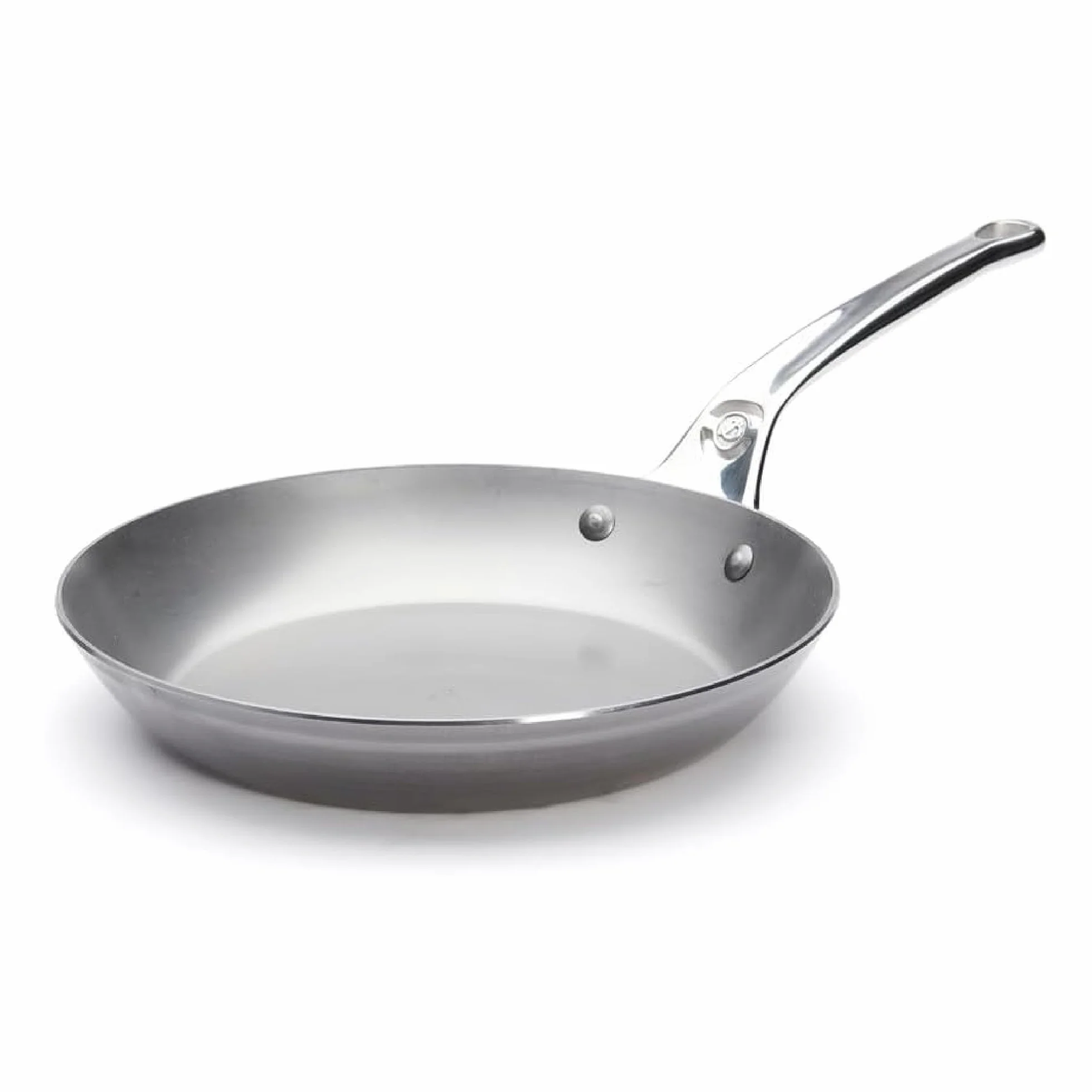 De Buyer Padella tonda Mineral B Pro con manico, diam 28 cm, 5680.28