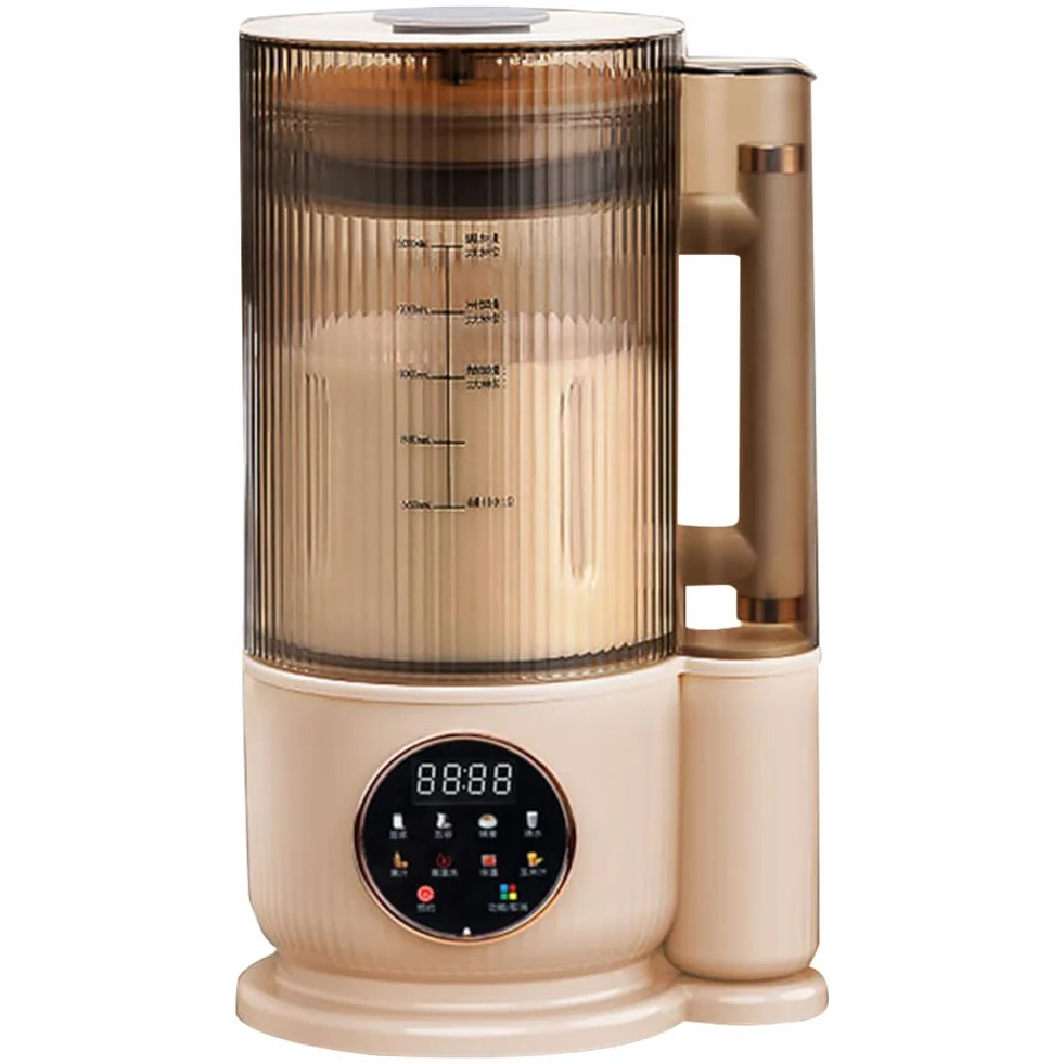 Macchina per il latte di soia domestica 1500 ml Macchina per alimenti complementari a basso rumore Macchina per il latte di soia senza residui