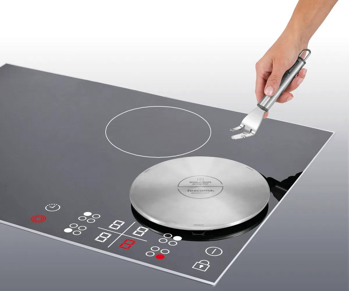 Tescoma Disco Adattatore per Piano Cottura a induzione GrandCHEF ø 21 cm, Acciaio Inossidabile