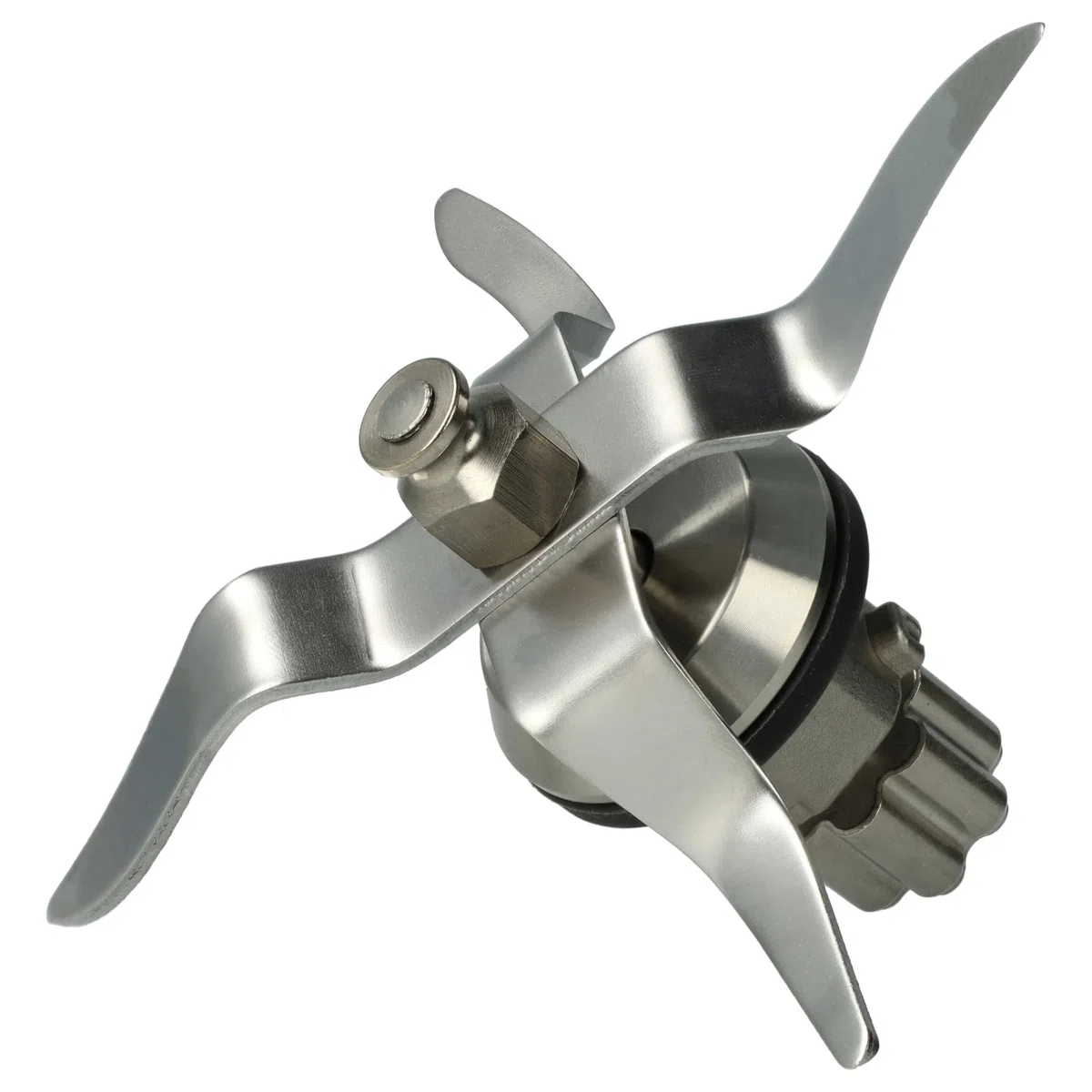 vhbw gruppo lame compatibile con Silvercrest SKMK1200C3, 389505, SKMK1100A1 robot da cucina - Con 4 lame in acciaio inox