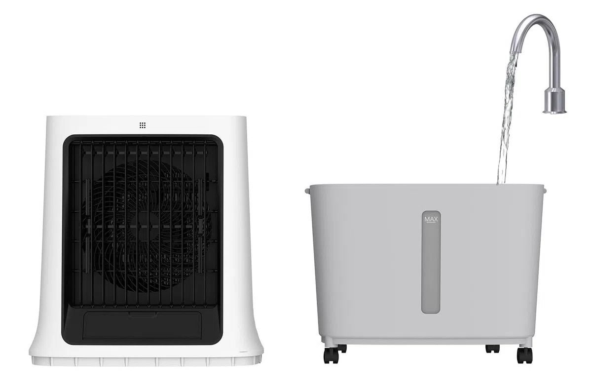 Moel Raffrescatore a Evaporizzazione con Ghiaccio o Acqua 120W 8500 Top Cooler