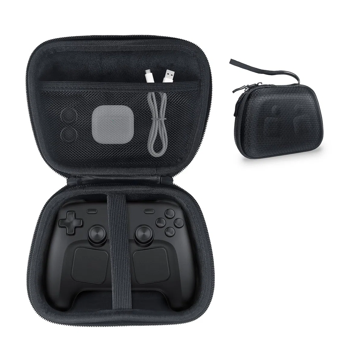 Custodia universale per controller compatibile con Steam Machine/PS5/Nintendo Switch/Xbox Series e altri, custodia da viaggio, custodia protettiva rigida per il trasporto