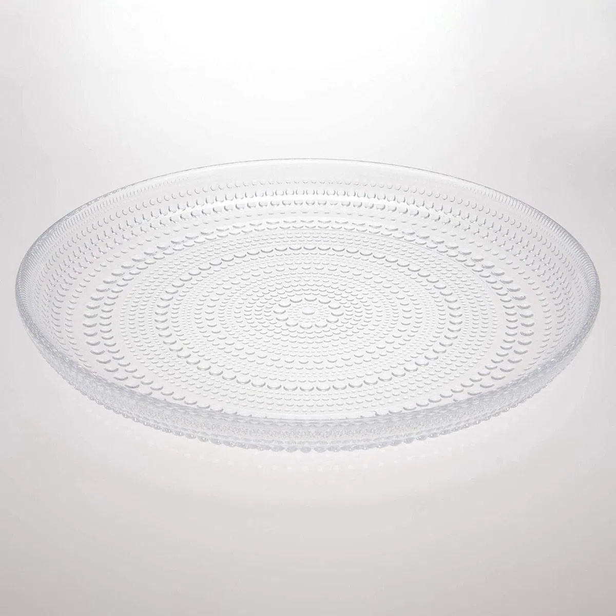 iittala 1007057 Kastehelmi 6 Piatto Piano, 6 pezzi, Trasparente