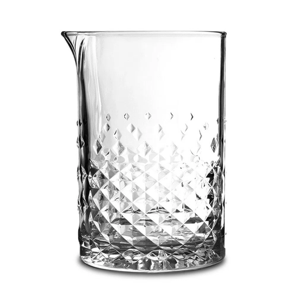 Bormioli Mixing Glass Carats, Vetro, Trasparente, 8 x 8 x 20 cm