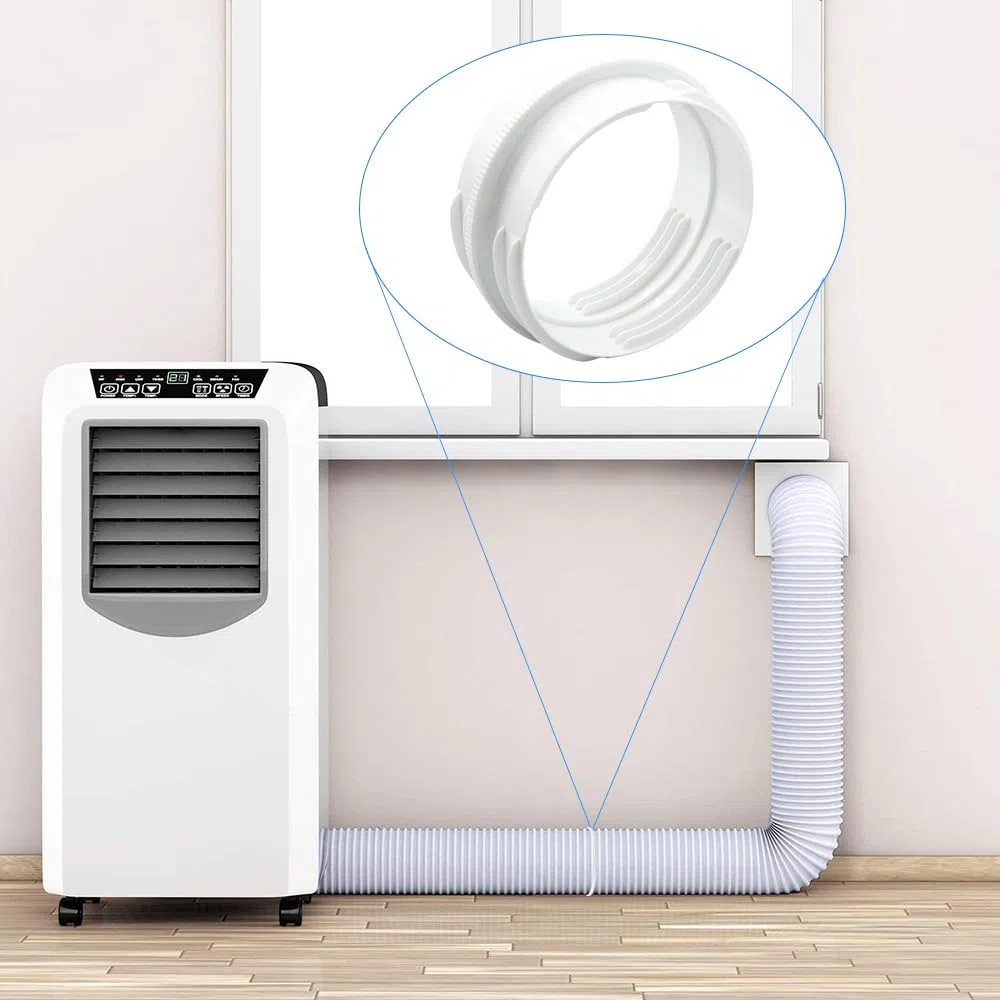 Adattatore Tubo Climatizzatore Portatile, Connettore per Tubo di Scarico 130 mm Interni/150 mm Esterno