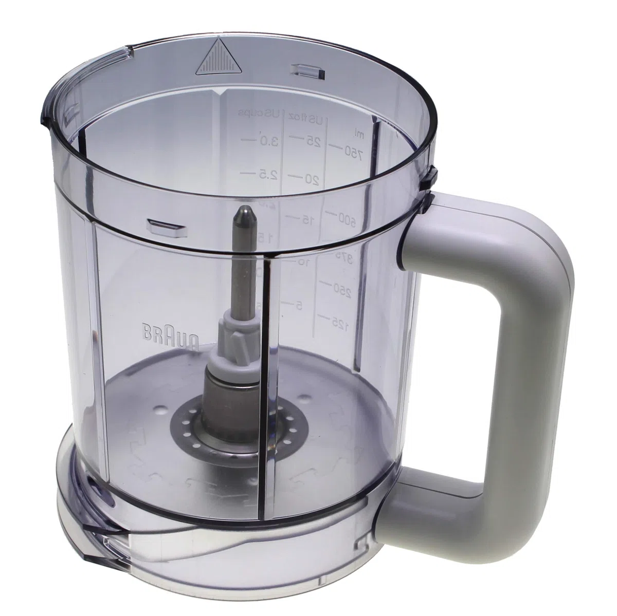BRAUN BICCHIERE FRULLATORE + PERNO ROBOT MULTIQUICK 5 K700 3202 COMBIMAX FX3030