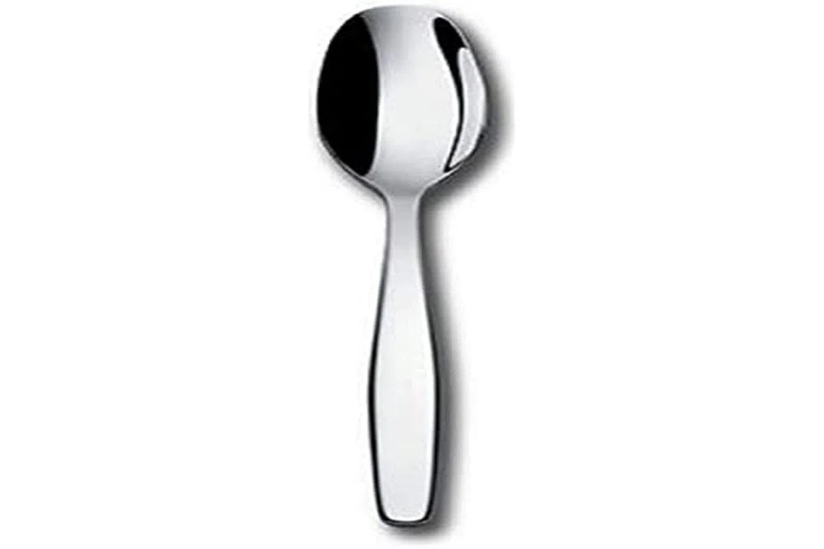 Alessi Itsumo ANF06/7 - Cucchiaio da Te di Design in Acciaio Inox 18/10, 6 pezzi