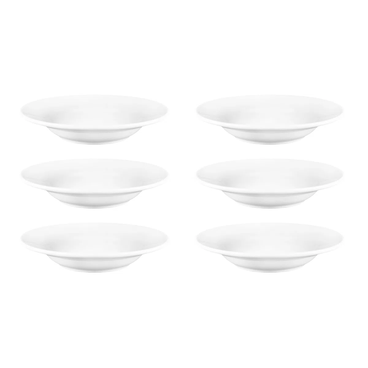 Athena Hotelware - Ciotola da zuppa con bordini, CC214, dimensioni: 23 cm (Confezione da 6).