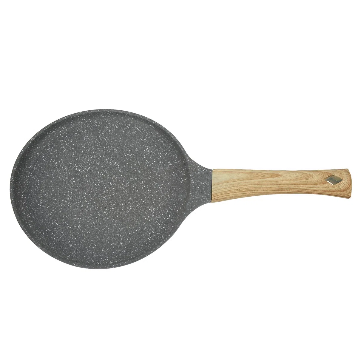 Padella Per Crepe, Padella Pancake, Kitchen Padella per crêpe, Stoviglie da Cucina in Lega di Alluminio a Fondo Piatto, per uova, omellete, tawa, roti(20cm)