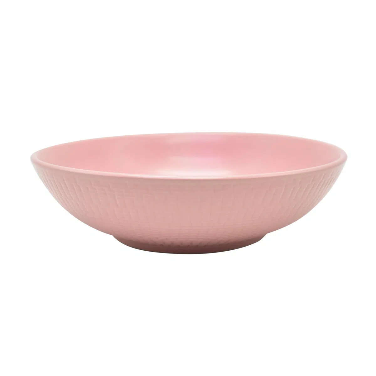 ECHTWERK Blanka Servizio da tavola vintage da 18 pezzi per 6 persone Elegante design naturale con struttura in terracotta con 6 piatti da pranzo, 6 piatti da dessert, 6 piatti fondi, rosa