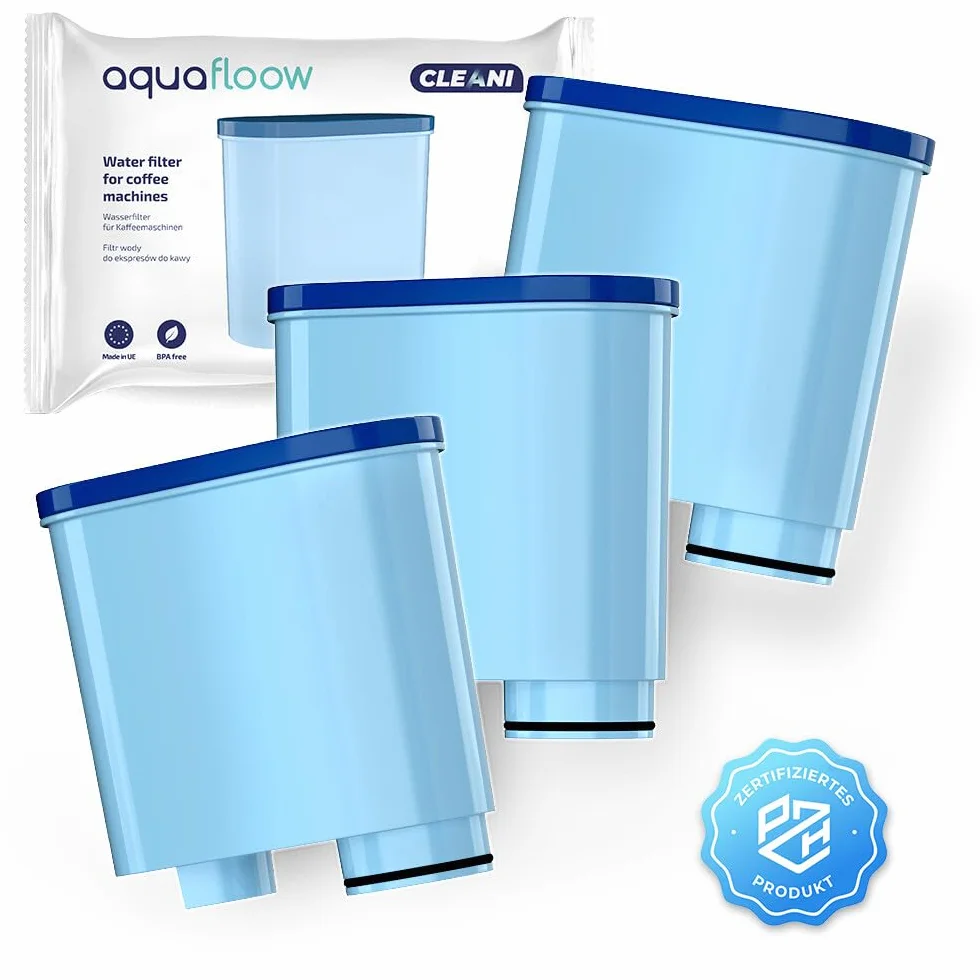 Aquafloow 3x Filtro Acqua CLEANI per Macchine da Caffè Saeco e Philips | Compatibile con Philips AquaClean CA6903/10 CA6903/22 CA6903 Filtro Anticalcare, Cartuccia Filtro per Macchine da Caffè Saeco