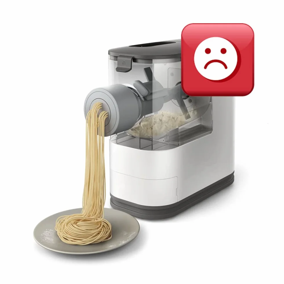 Pastidea - Trafila in POM Cannelloni Compatibile con Philips Pasta Maker Avance e Serie 7000