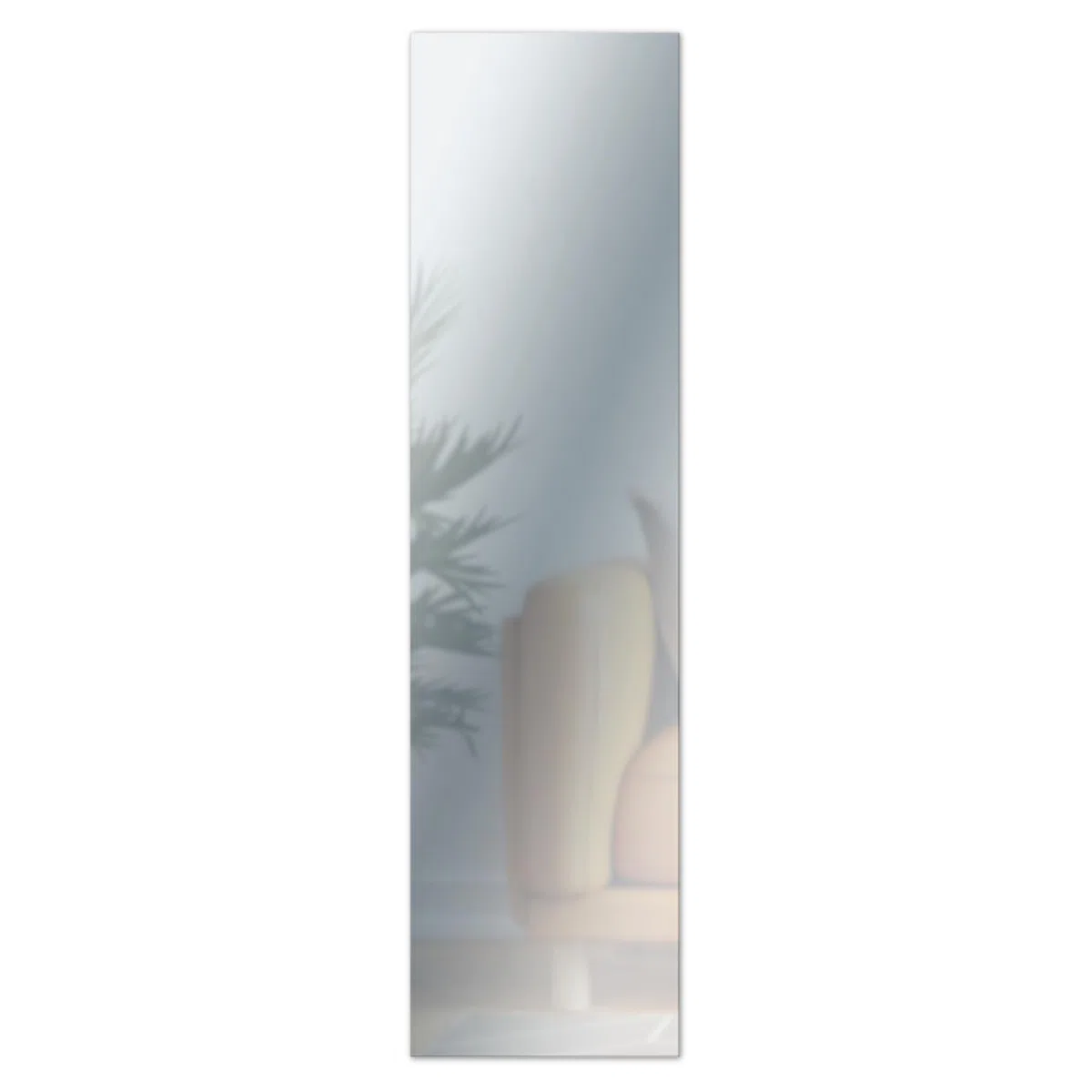 Lupia - Specchio da Parete Rettangolare, Sottile a Filo Lucido, Vetro Cristallo, specchiera Versatile Design Adatto per Camera da Letto, Soggiorno, Ingresso, Bagno e Ufficio 38x160 cm