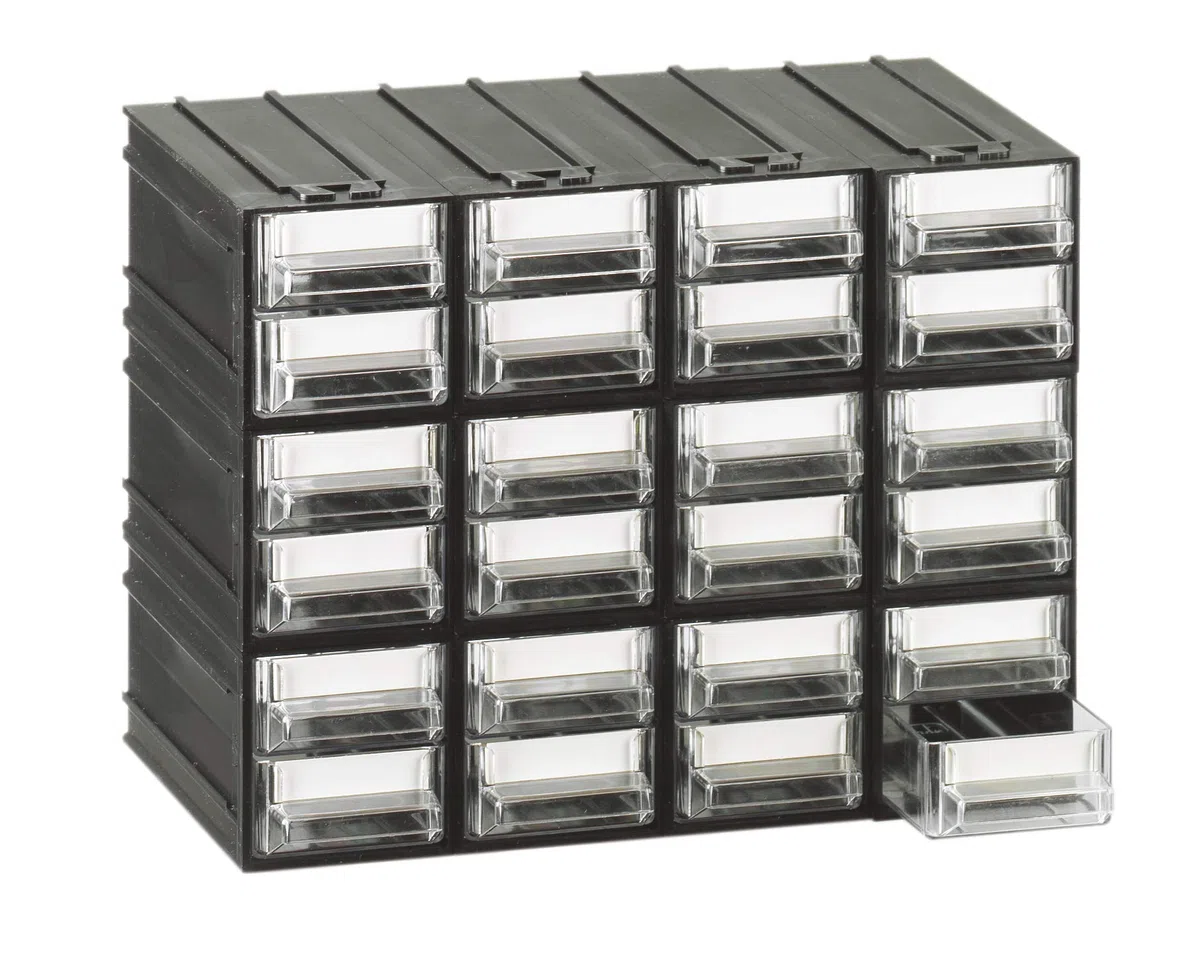 Cassettiera modulare Mobil Plastic Modello "T/A" - 24 cassetti