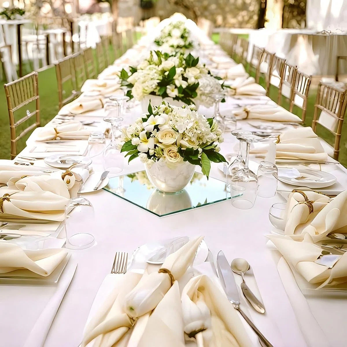12 Specchi quadrati per decorazioni da tavolo, specchi acrilici senza vetro, piatto candela, specchio quadrato da parete, piastrelle a specchio per decorazioni da tavolo, decorazioni per matrimoni e