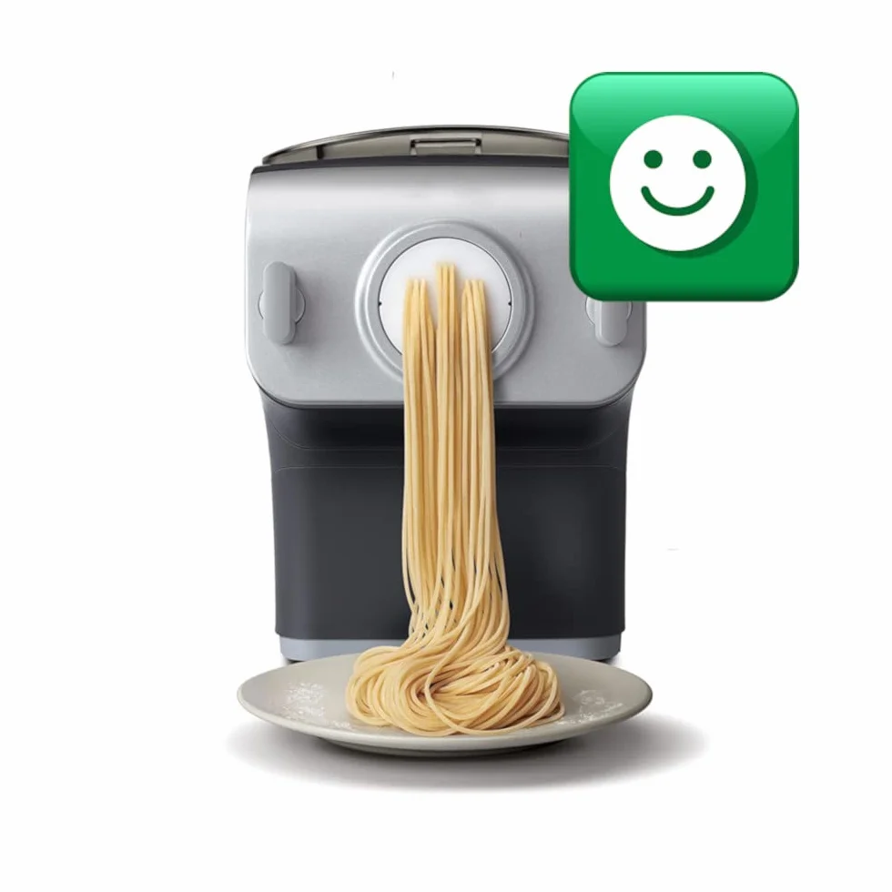 Pastidea - Trafila in POM Tagliatelle 8mm Compatibile con Philips Pasta Maker Avance e Serie 7000