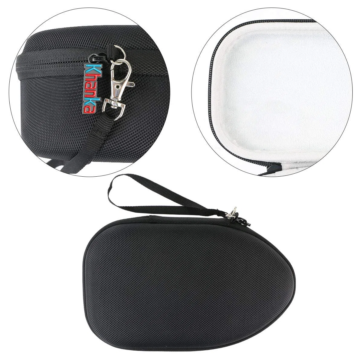 Khanka Portatile Custodia da Viaggio Borsa per Prym Mini Ferro a Vapore (Fits UK version plug)