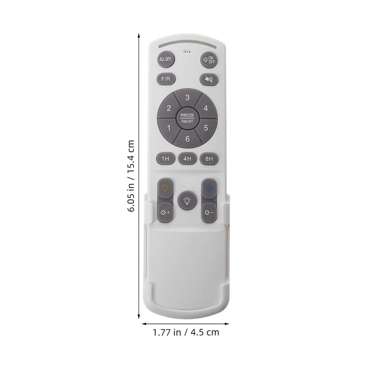Telecomando per ventilatore a soffitto: controller universale per ventilatore e lampada, dimmer e regolatore a 6 velocità, trasmettitore wireless per soffitto.