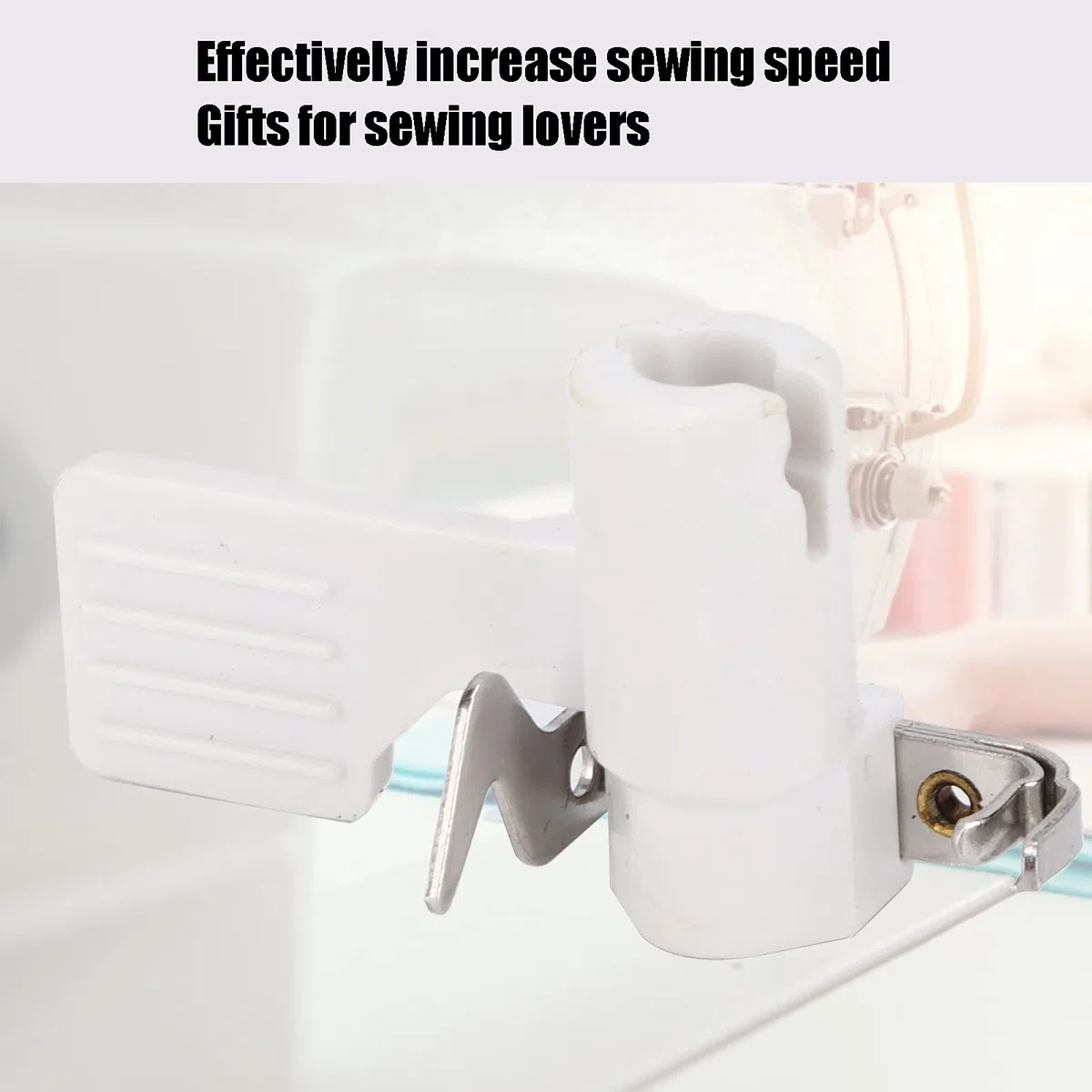 Infila ago per Cucire, Strumento Automatico Multifunzionale per Sartoria in Acciaio Inossidabile, Compatibile con l'infila ago Singer Heavy Duty Series per lavori Artigianali.