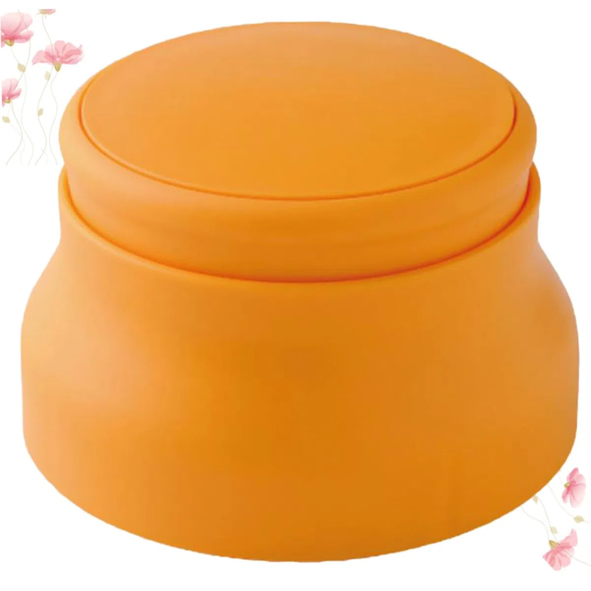 Ciieeo Stampo per Polpette di Riso e Sushi 10X10X6,5Cm in Plastica Alimentare Arancione Facile da Pulire e Usare per Ragazzo Ragazza Nella Preparazione di Dolci e Fondant