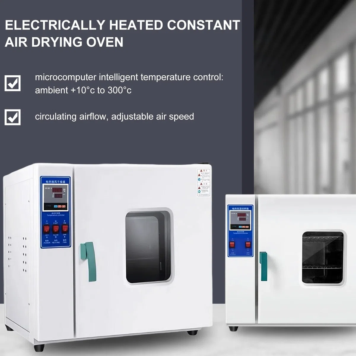 Forno Essiccazione Digitale Termostatico Da Laboratorio, Per Il Riscaldamento E L'Essiccazione Precisione Applicazioni Industriali E Scientifiche 16L101