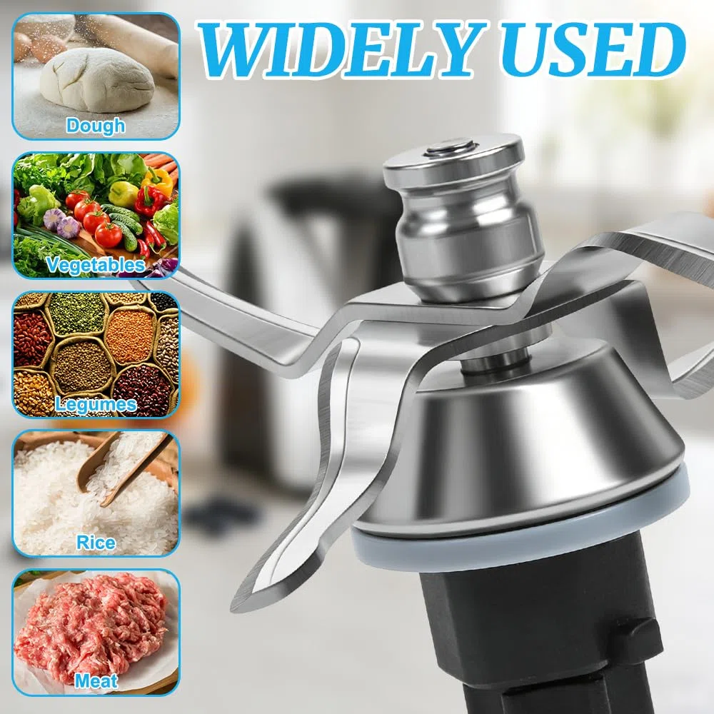 Lame per Bimby TM31, HOVCEH Gruppo Coltelli per Bimby TM31 Vorwerk Thermomix, Accessori per Bimbys in Acciaio Inossidabile con Anello di Tenuta per Robot da Cucina
