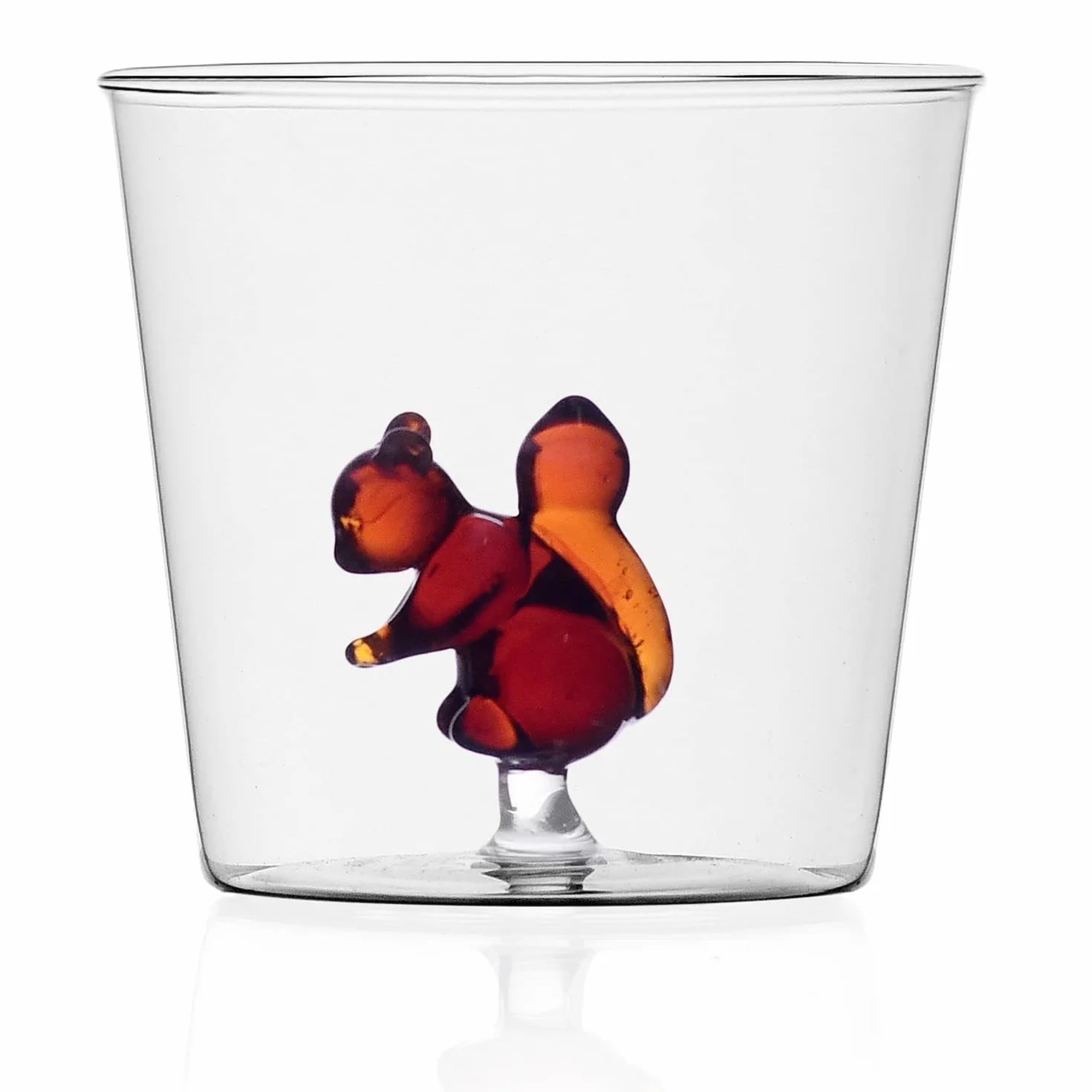 Ichendorf Set 6 Bicchieri da Acqua in vetro Decorato Animali Animal Farm