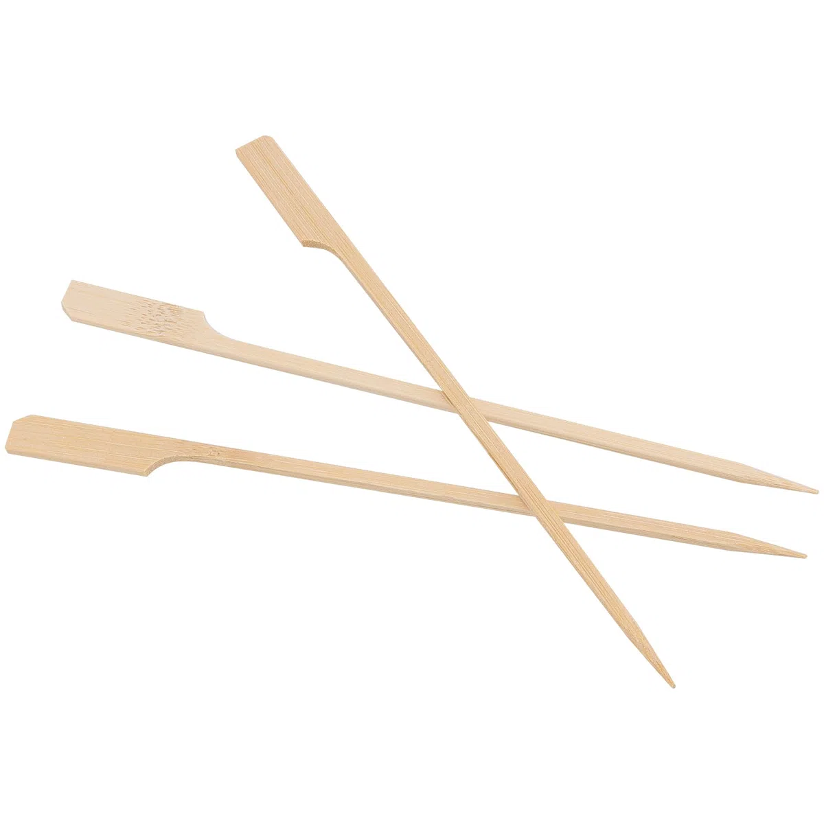 SINJEUN 1600 spiedini in bambù da 9 cm, per barbecue, cocktail, frutta, kebab, barbecue, cocktail e feste