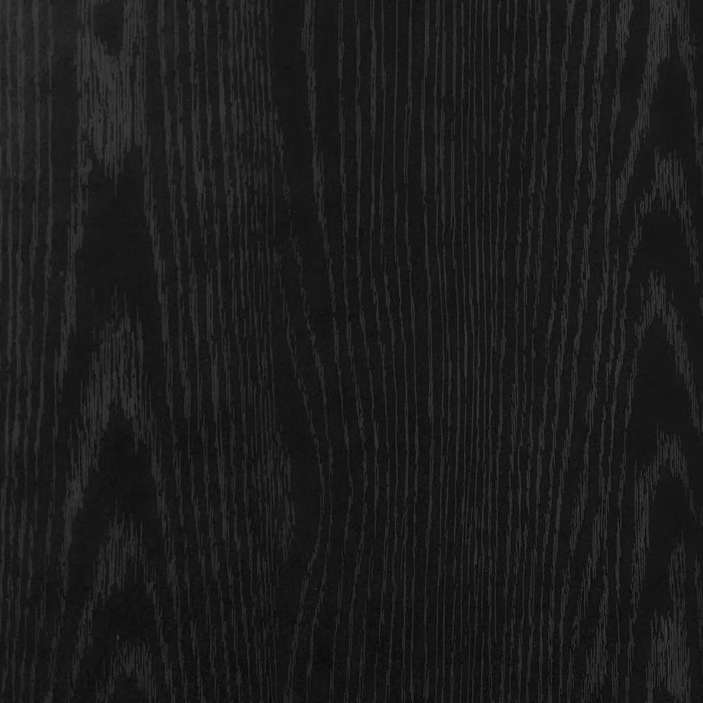 vidaXL Credenza Rovere Nero 80 x 40 x 75 cm Legno Multistrato, Credenza Moderna, Mobile Rettangolare, Arredamento Chic, Soluzione per Salotto, Cabinet Funzionale