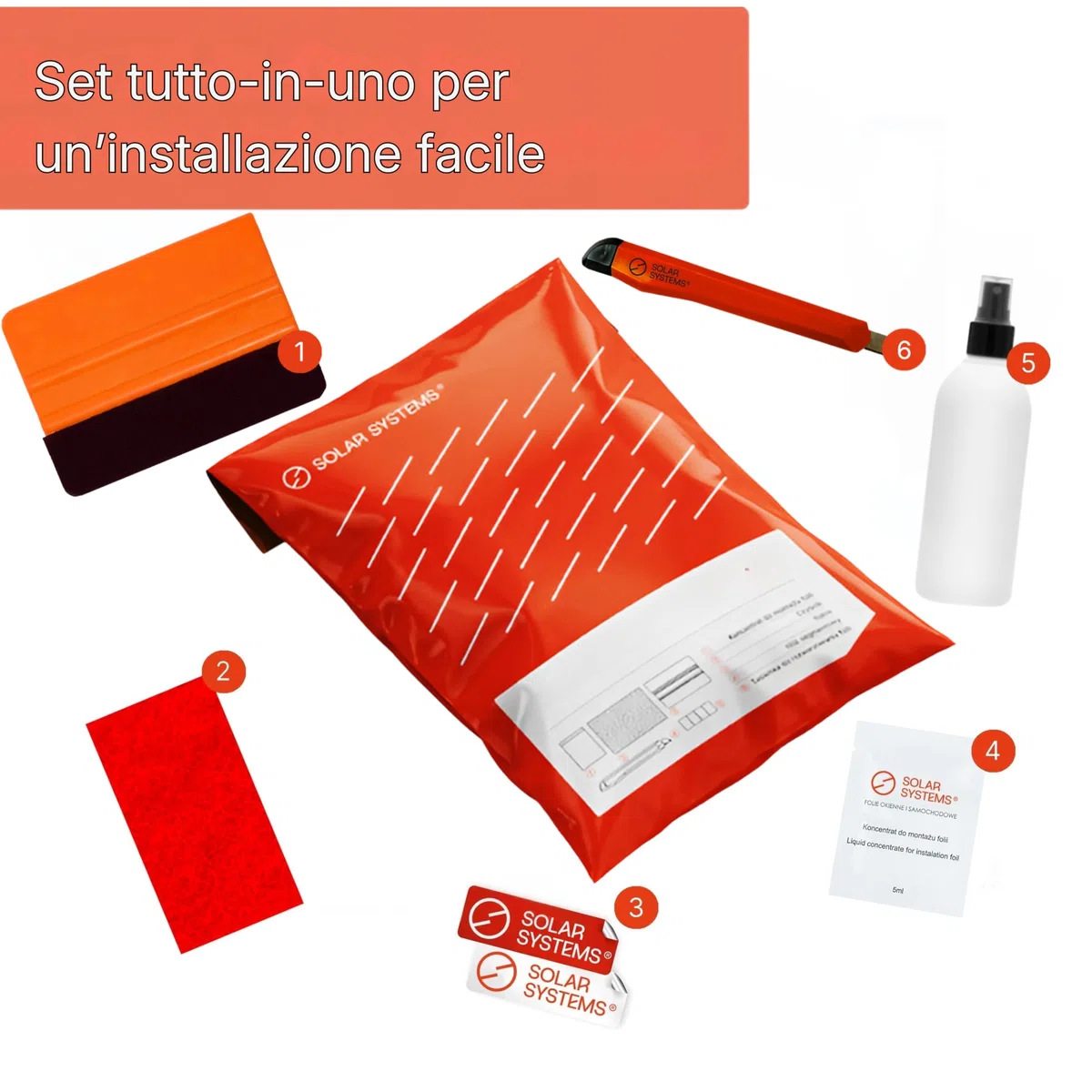 Solar Systems Pellicola per finestre per l'isolamento termico con kit di montaggio - Pellicola solare anti-UV per uso esterno - Pellicola argentata a specchio Autoadesiva 152 x 200