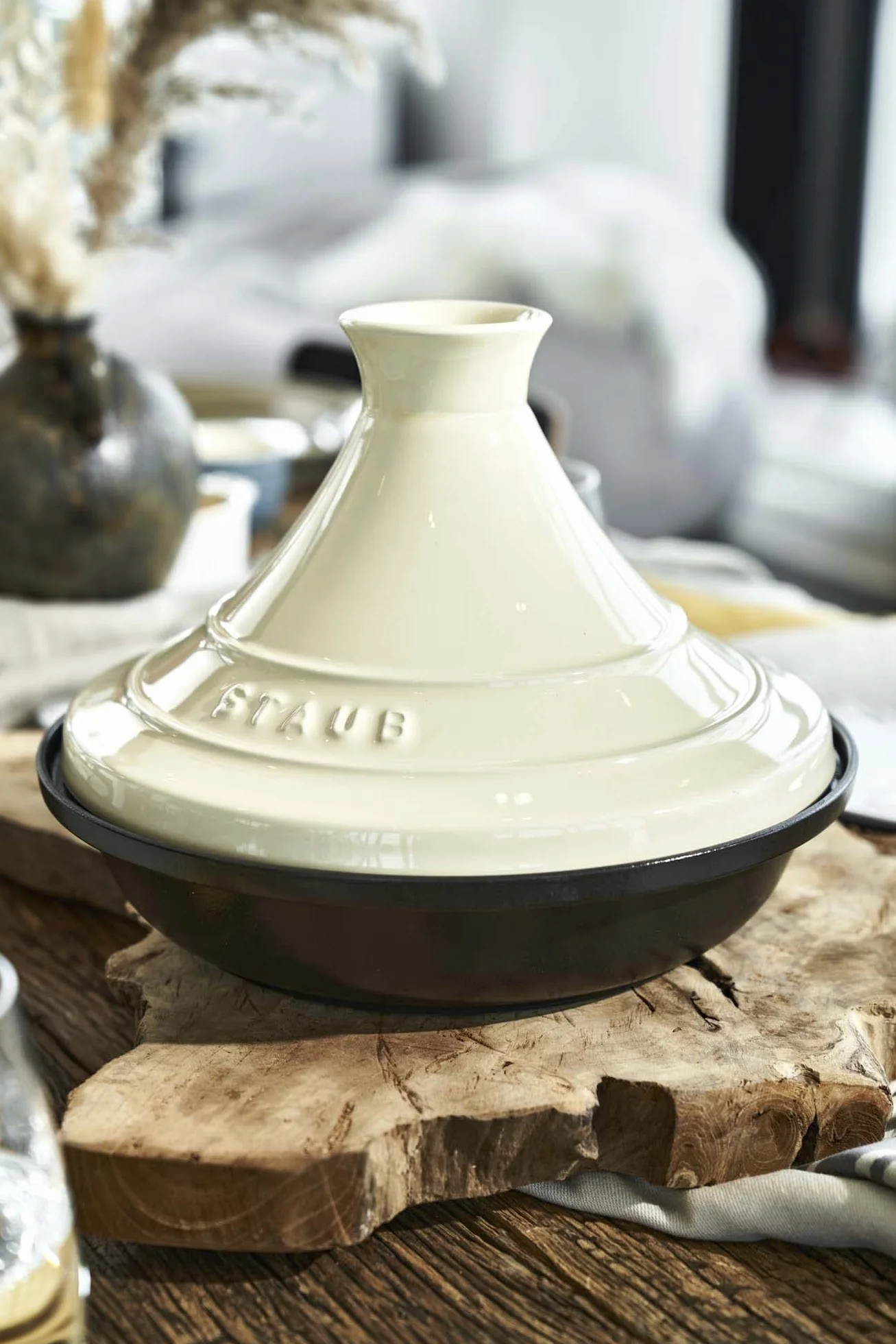 Staub Tajine Rotondo Ghisa Crema 1pezzo(i)