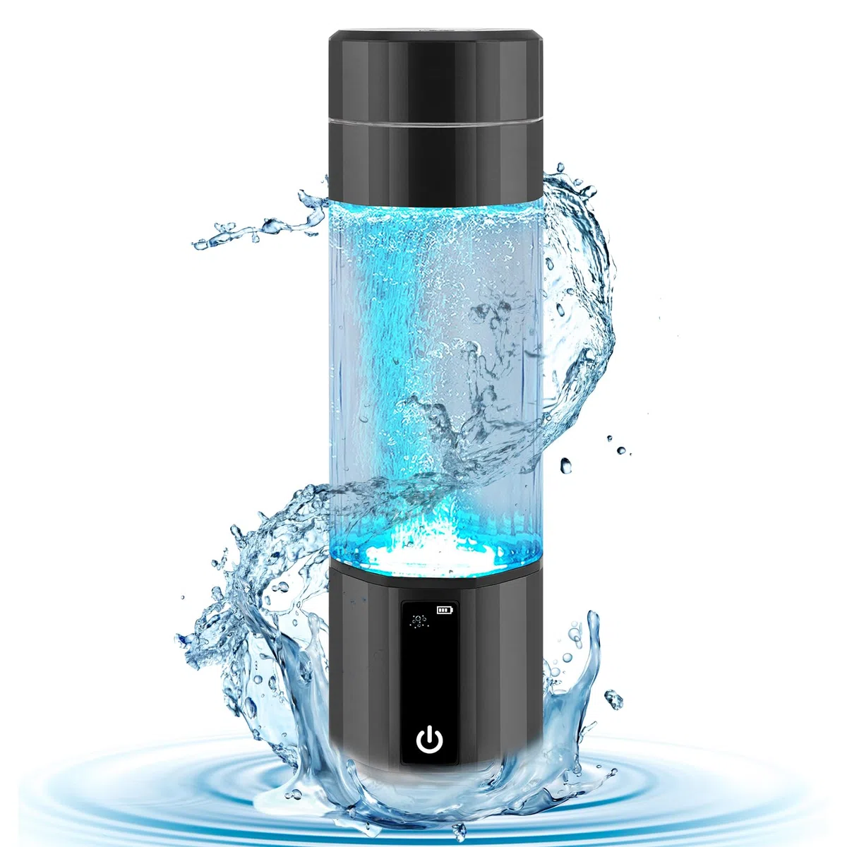 Bottiglia di acqua idrogeno 9800ppb elettrolisi rapida 208ml ionizzatore acqua alta concentrazione idrogeno ricca tazza di acqua per ufficio domestico