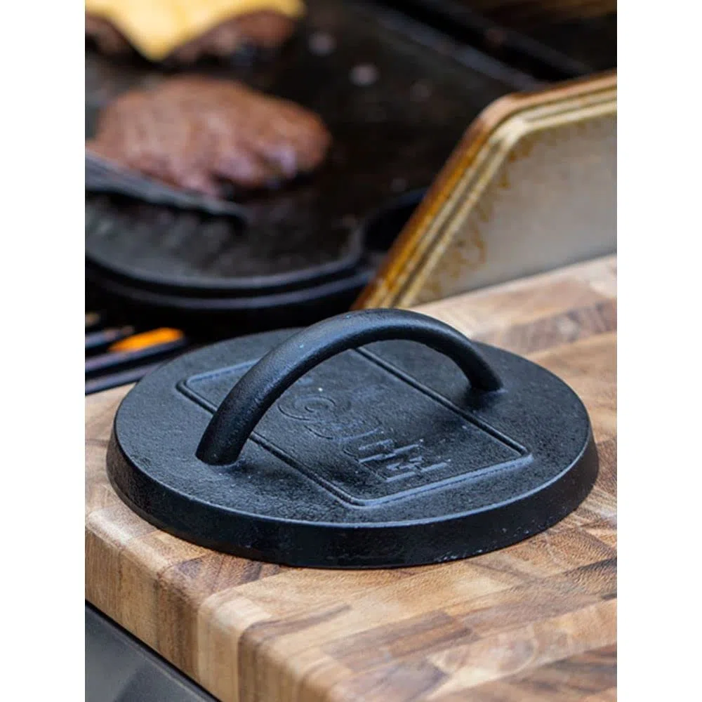 Lodge Pressa per hamburger da 15,9 cm, in ghisa