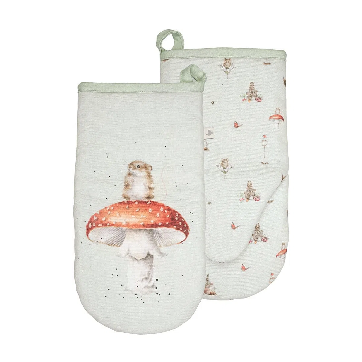 Wrendale Designs Guanto da forno singolo Garden Friends Mouse