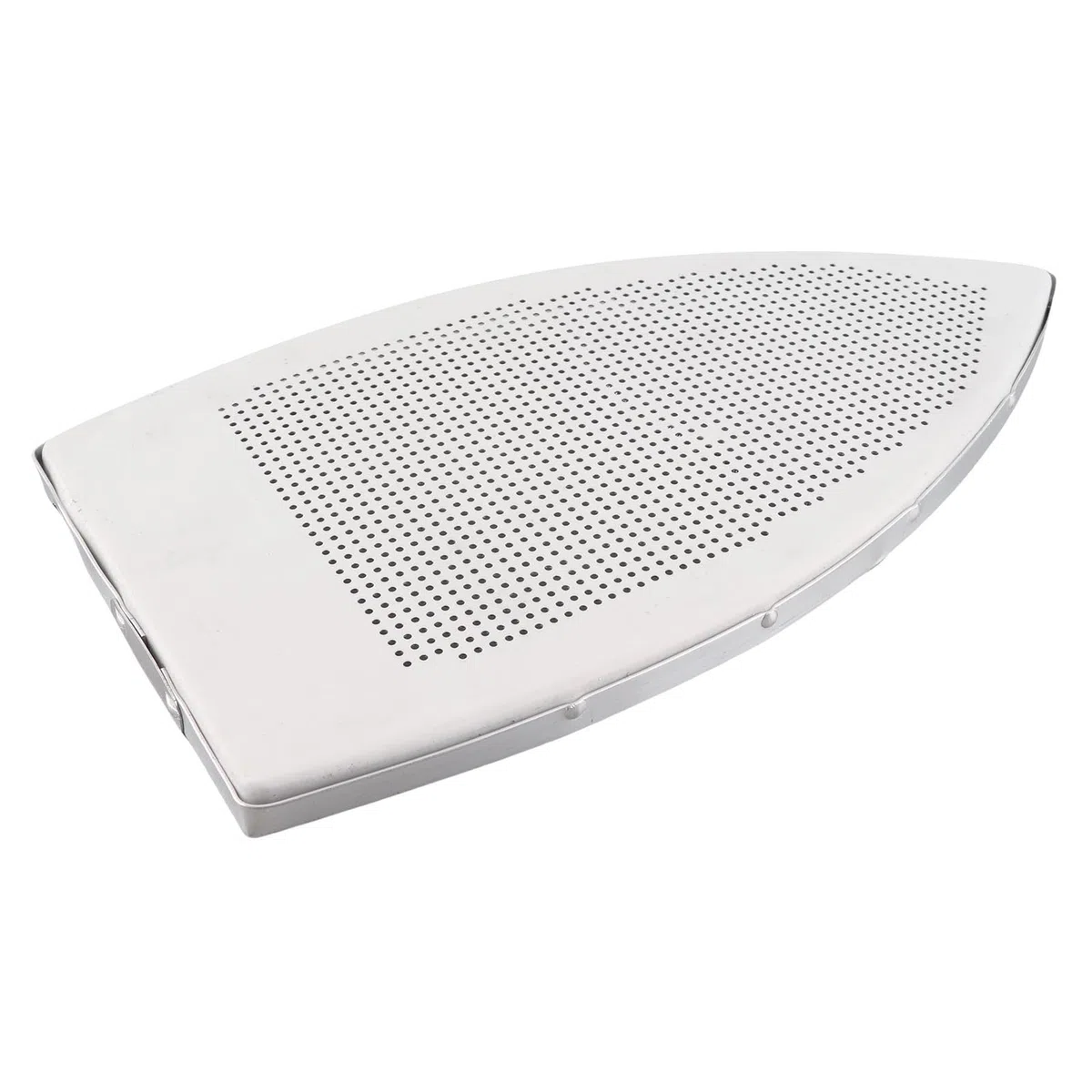 Fdit Copri Ferro da Stiro Universale in Alluminio Antiaderente, Protezione Piastra e Tessuti, Facile Installazione (23x12.3 cm)