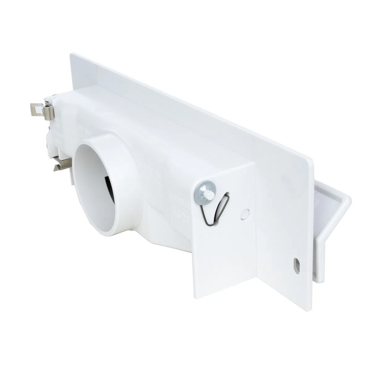 CanSweep - Valvola di ingresso per aspirapolvere centralizzato, colore: Bianco