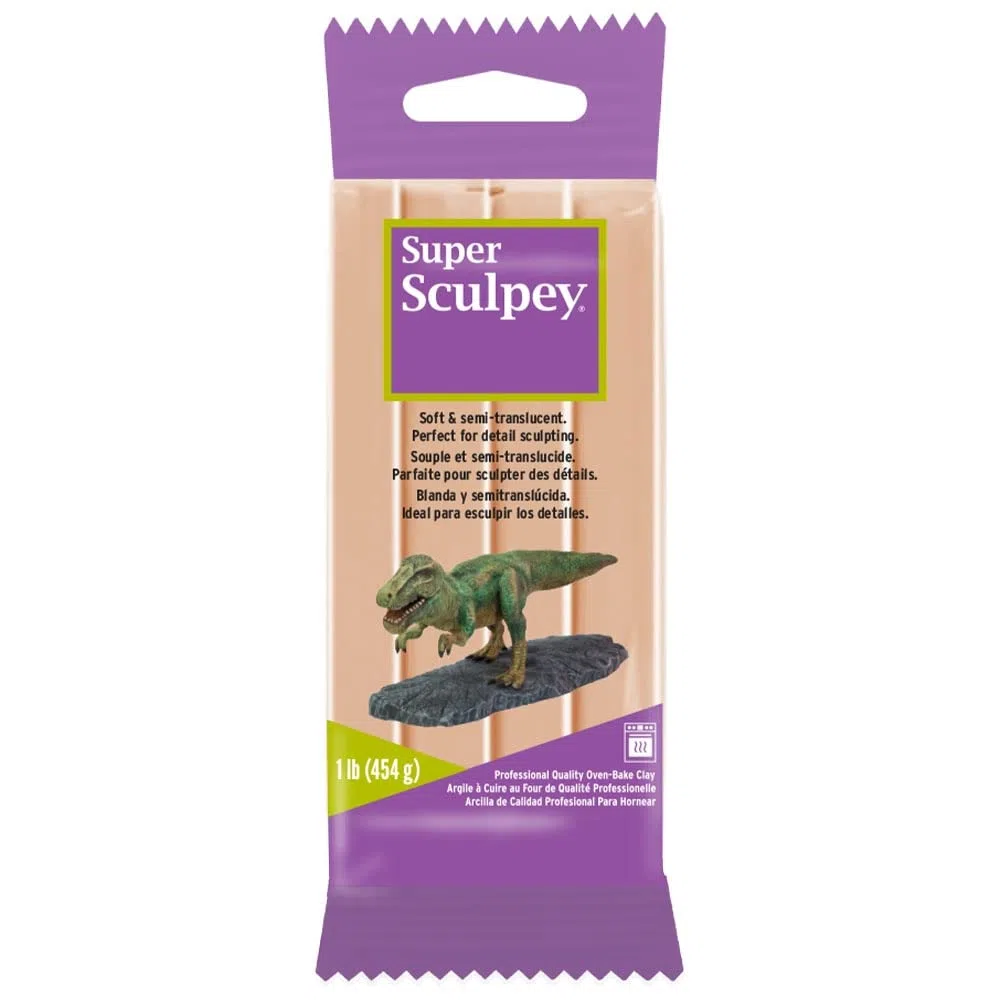 Sculpey Products Company Super Argilla polimerica, Beige
