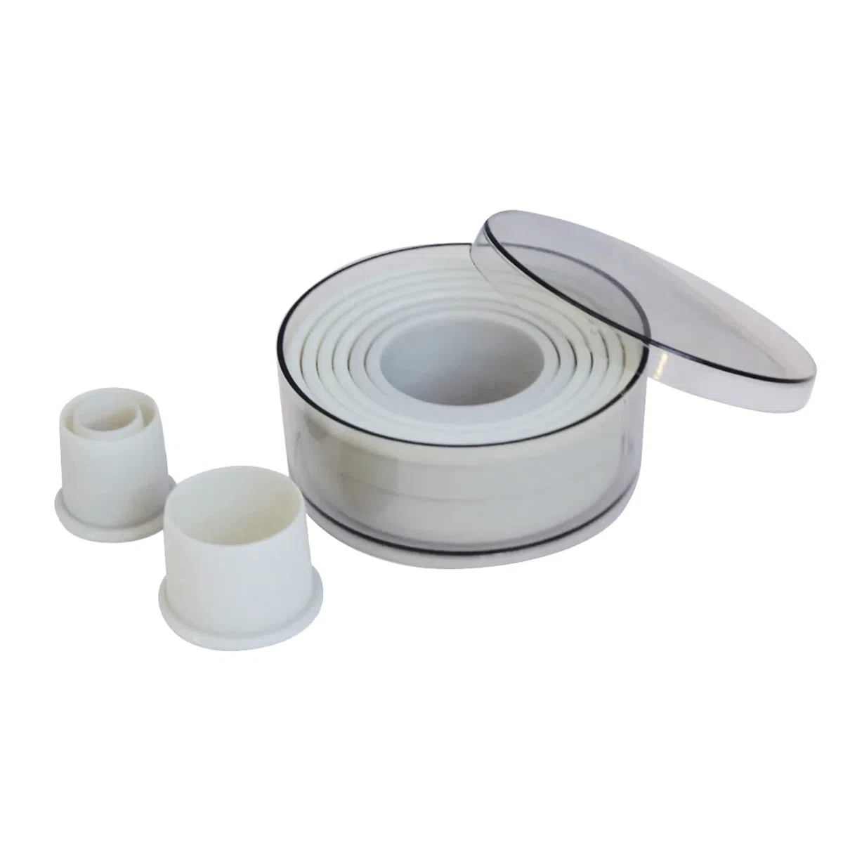 DeBuyer de compratore 4.308,00 Box 9 Stati taglierina frese Rotonde, plastica, Ø 2 cm a 10 cm