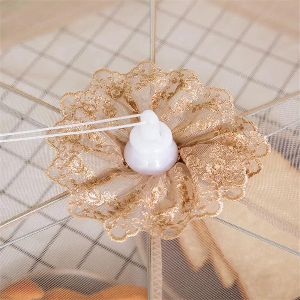 2 pezzi 40 cm x 50 cm grande rete pop-up copertura alimentare tenda ombrello, riutilizzabile e pieghevole, copertura per alimenti all'aperto picnic, rete per tenere fuori mosche, insetti, zanzare