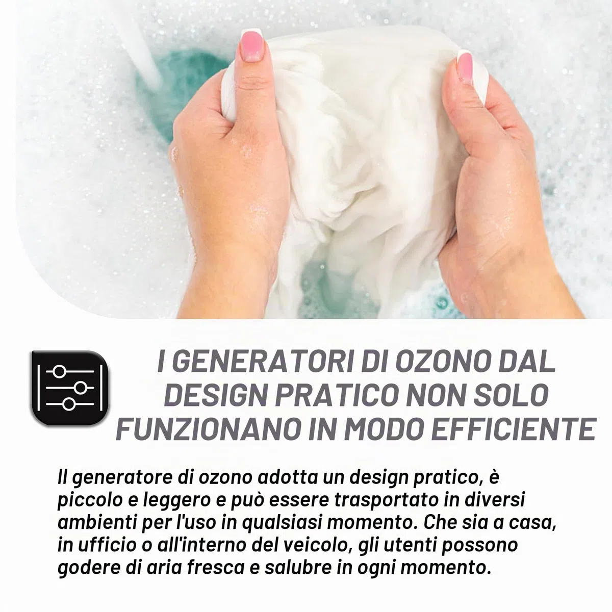Sporgo Generatore di Ozono 1000Mg: Spina EU Ozonizzatore Depuratore per Acqua e Aria, Trattamento per Verdura, Acquario, Generatore di Ozono per Rimuovere gli Odori da Acqua e Aria