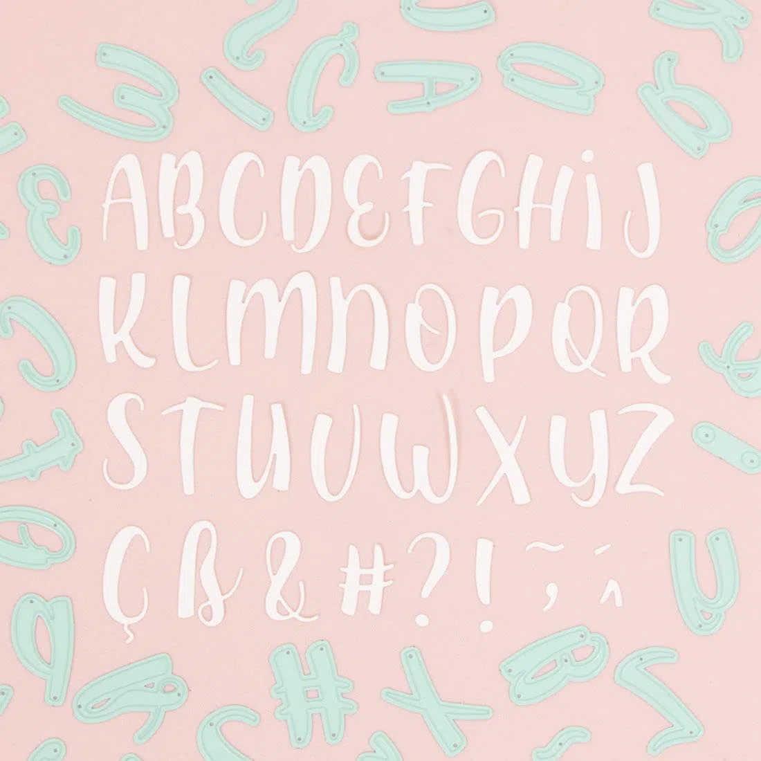 Craftelier - Fustelle essenziali per progetti di scrapbooking e creazioni, artigianato e biglietti | Forma dell'alfabeto - lettere maiuscole | Dimensioni circa 3 cm
