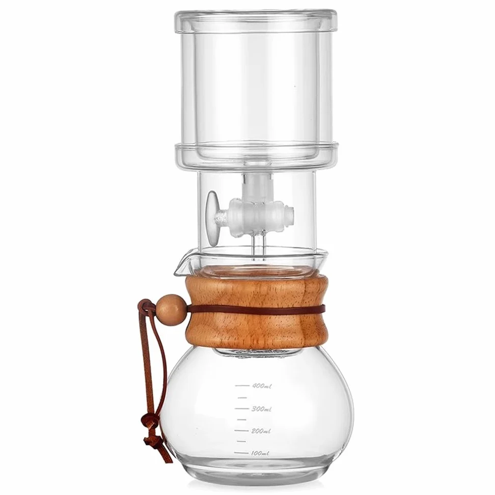 Cold Brew - Caffettiera con caraffa in vetro, per 1-4 tazze