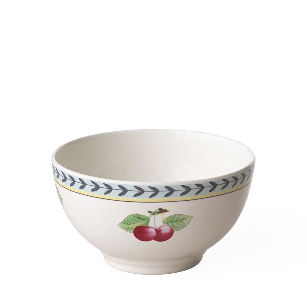 Villeroy & Boch French Garden Fleurence Ciotola, Porcellana Premium, Bianco/Multicolore