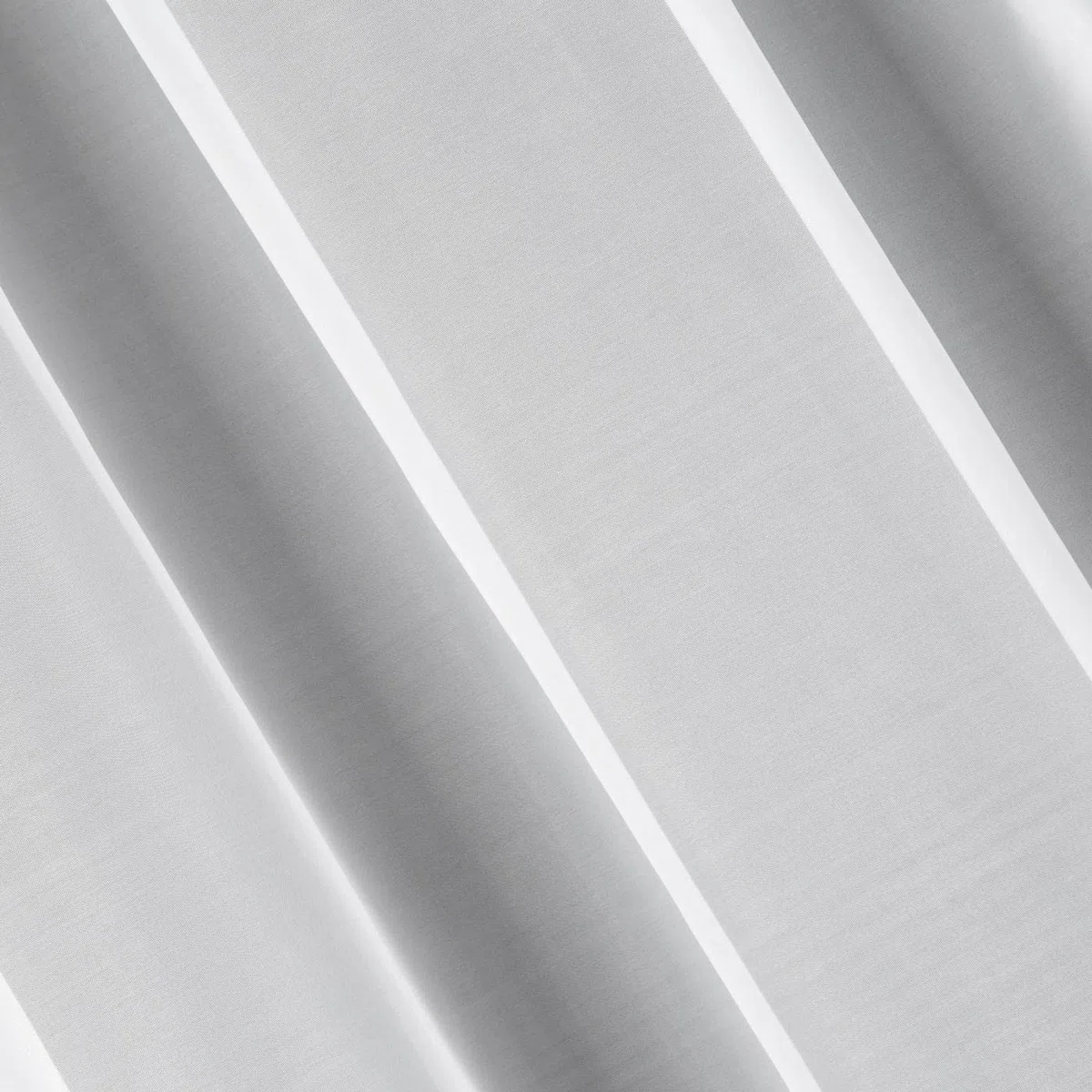 Eurofirany LUCY Tenda in Voile, Tenda Trasparente con Fettuccia Arricciatenda - 1 Unità, Camera da Letto, Soggiorno, Cucina, 140 x 270cm, Bianco (100% poliestere)