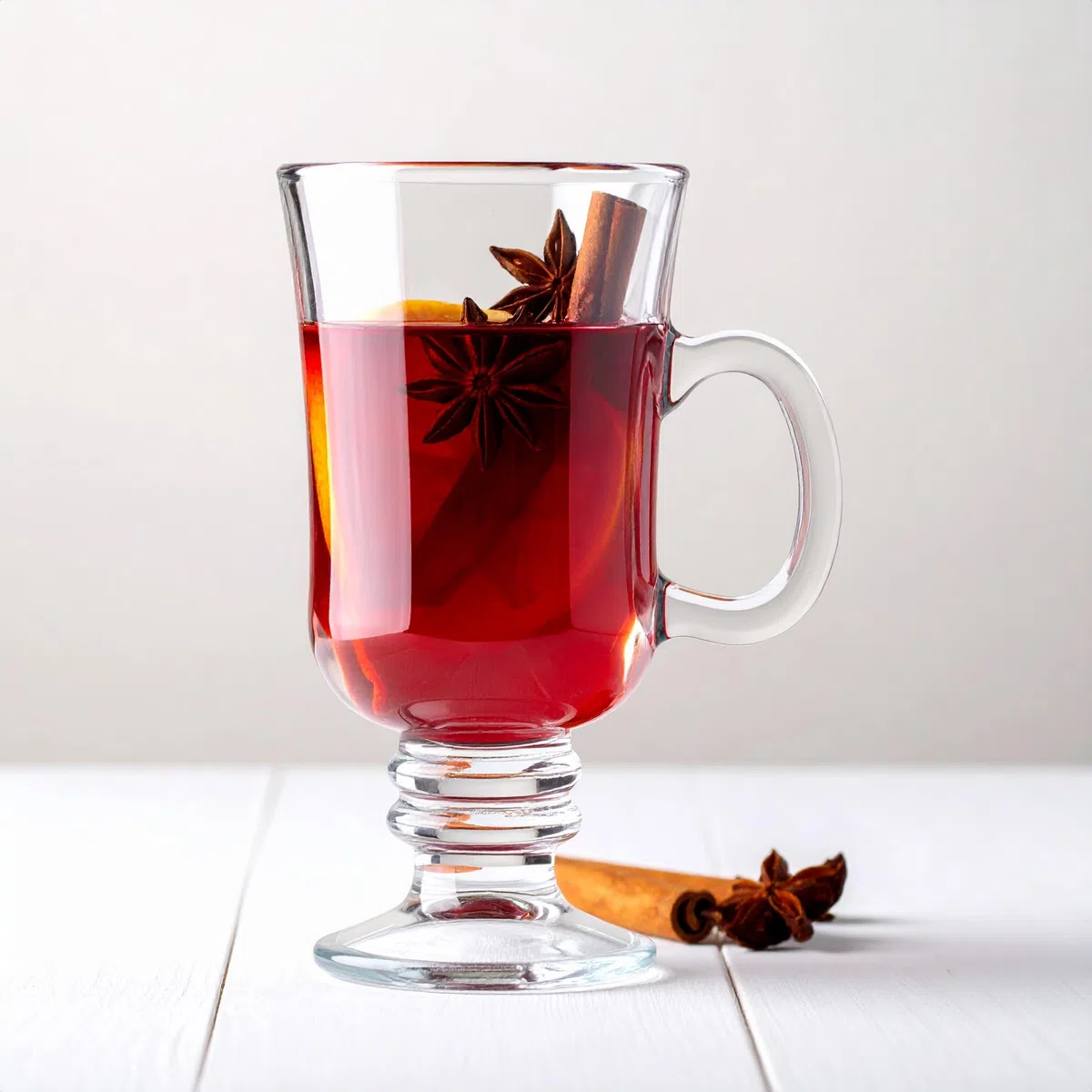 Glasmark Krosno - Set di 6 Bicchieri da 0,2 Litri, per Caffè, Tè, Latte, Macchiato, Vino Brulé - Lavabili in Lavastoviglie, 6 x 200 ml